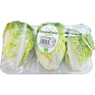 cogollos de lechuga ecológica bandeja 3 unidades - Green Grin