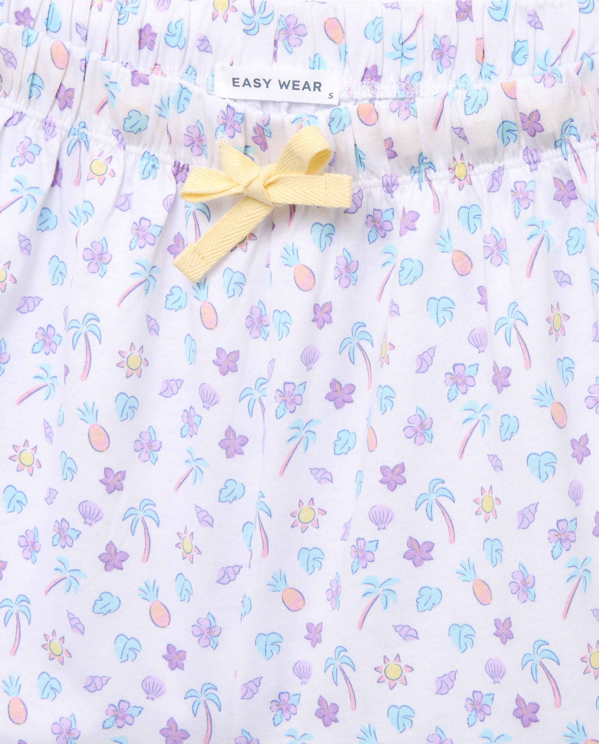 Pijama Estampado Branco-marfim-4