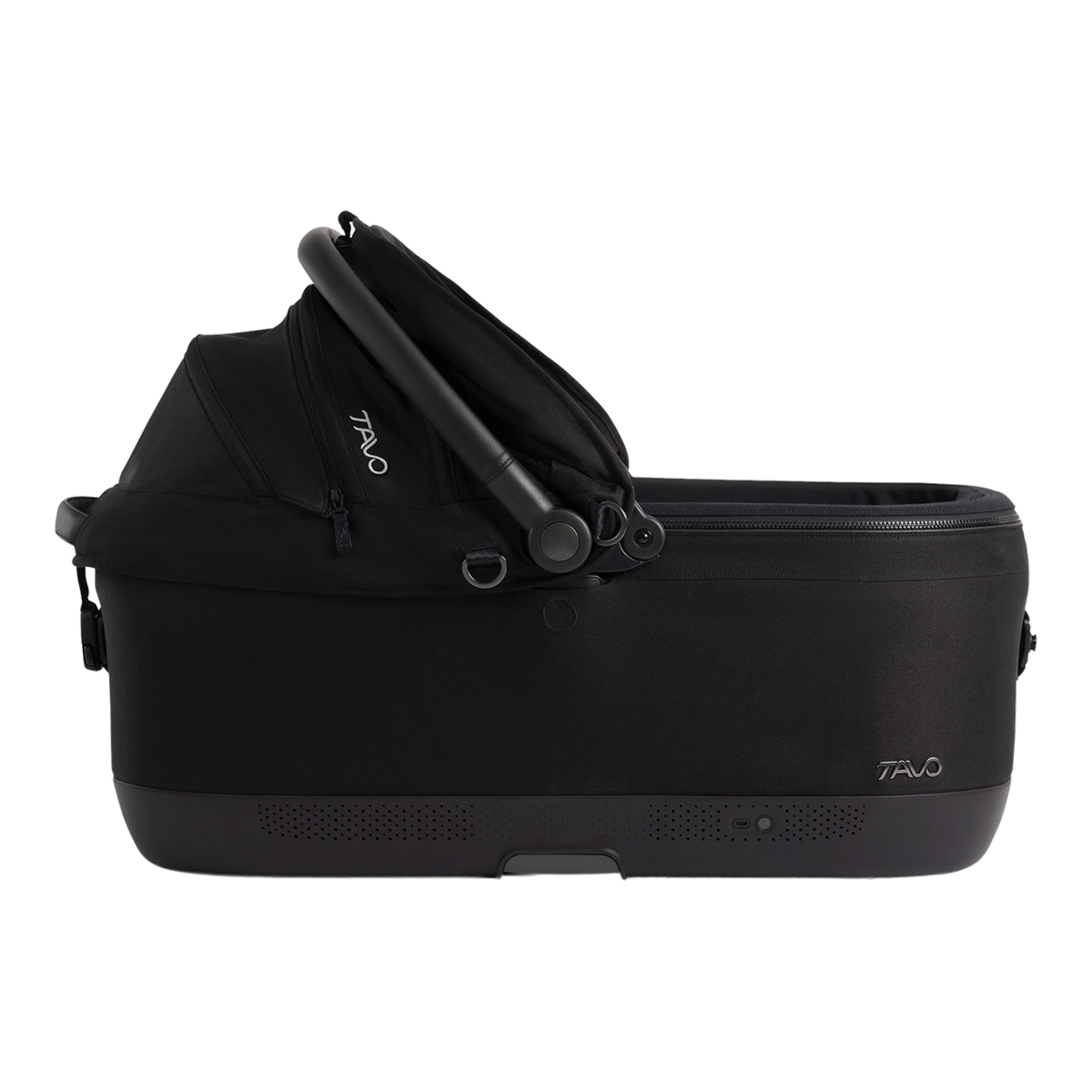Imagen 0 de Transportín con sistema de protección para perros y gatos Tavo Pets Maeve Iso7x-r Wind Onyx