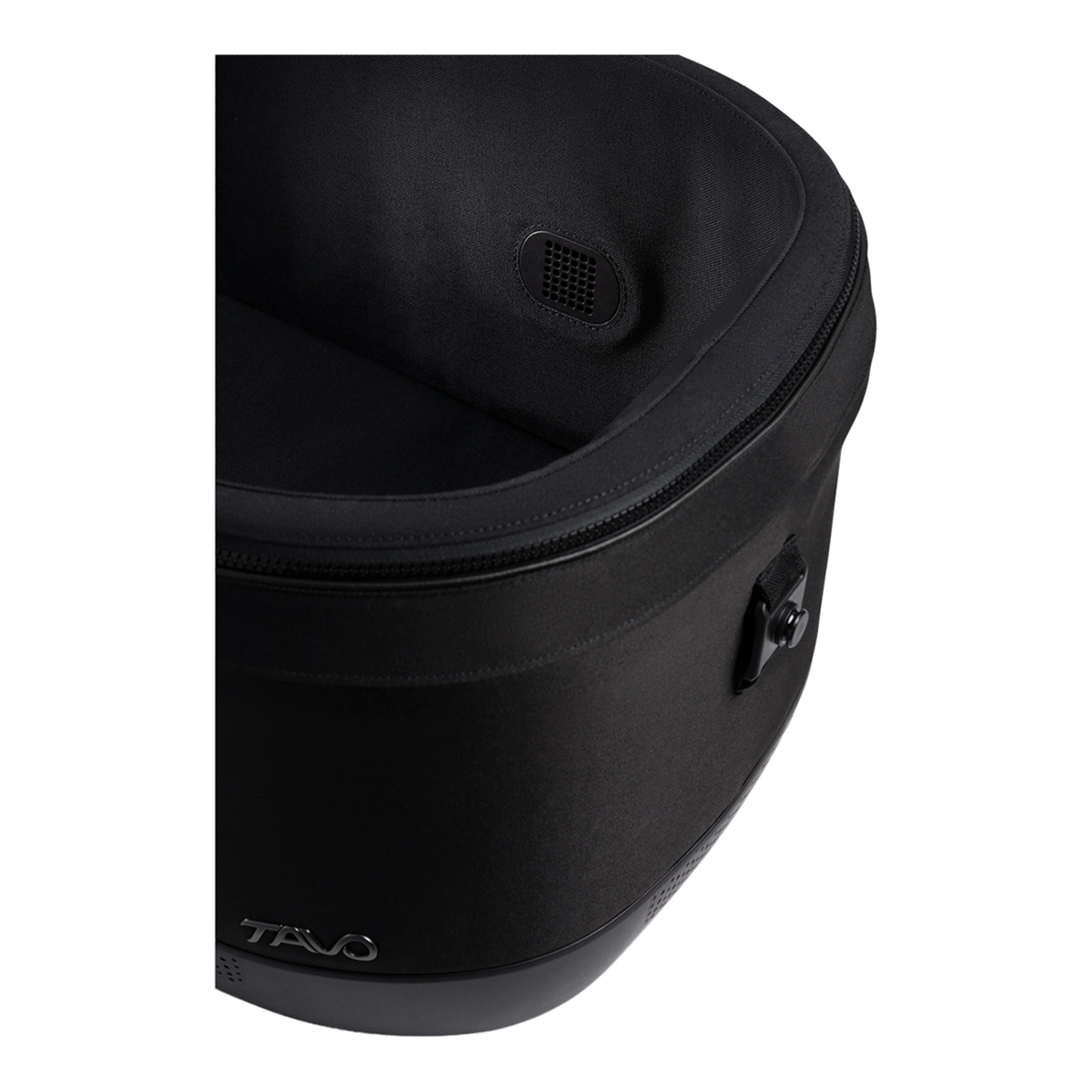 Transportín con sistema de protección para perros y gatos Tavo Pets Maeve Iso7x-r Wind Onyx Negro-6