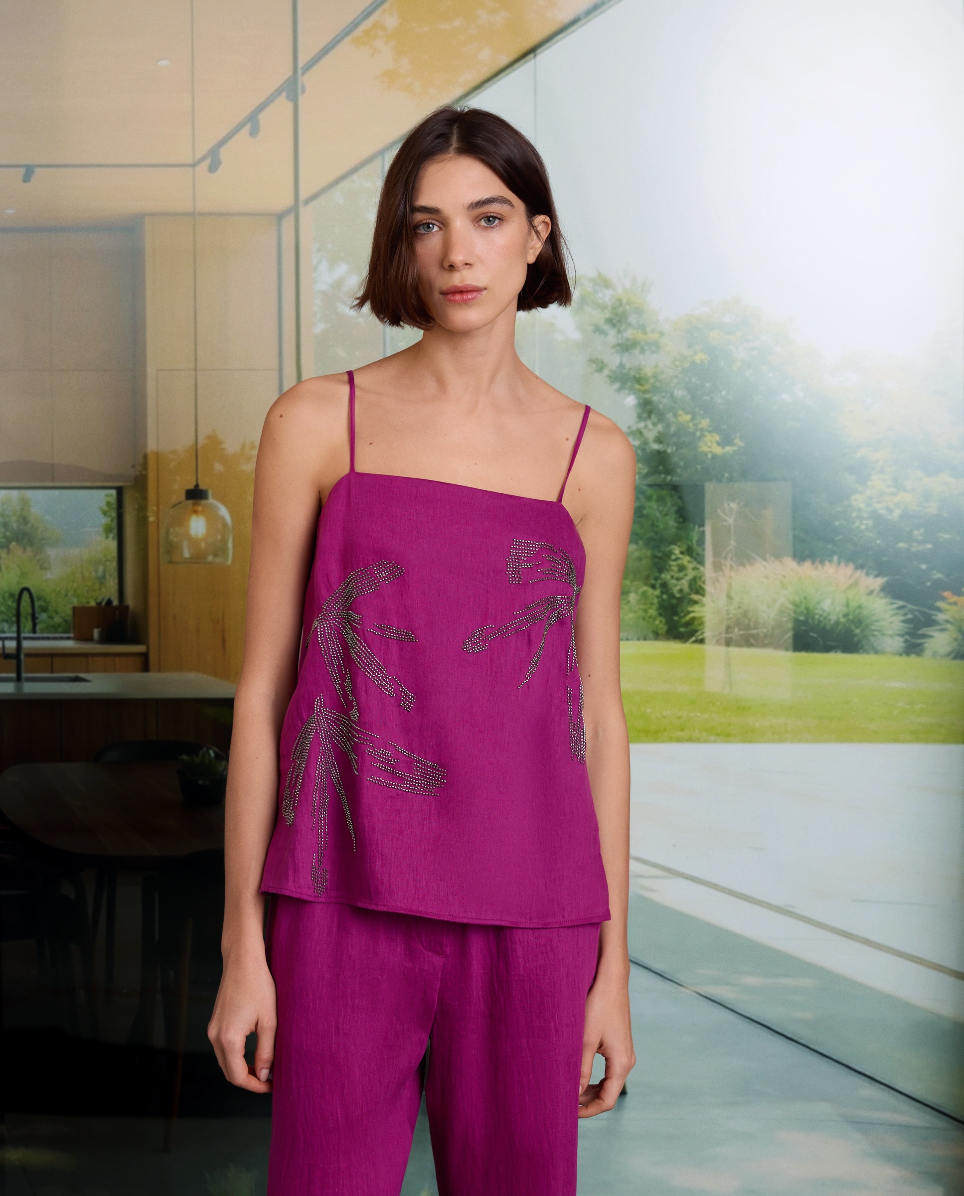 Imagem 0 de Top sem Mangas Tipo Kimono