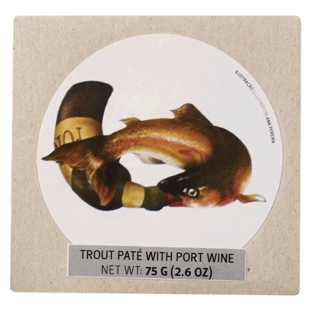 Imagem 0 de Paté de Truta com Vinho do Porto 75 g
