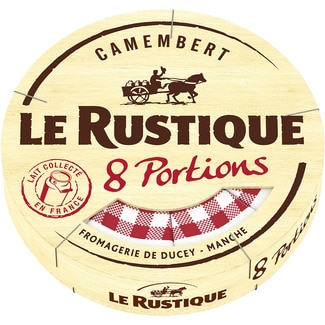 queso francés camembert 8 porciones caja 240 g - Le Rustique