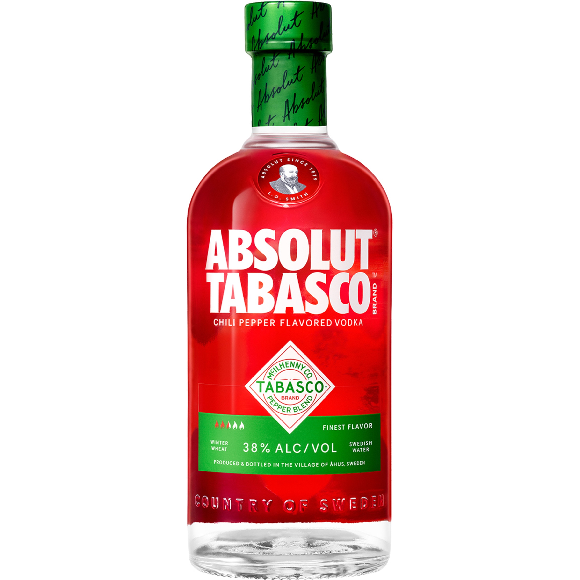 vodka sueco al chili pepper botella 70 cl