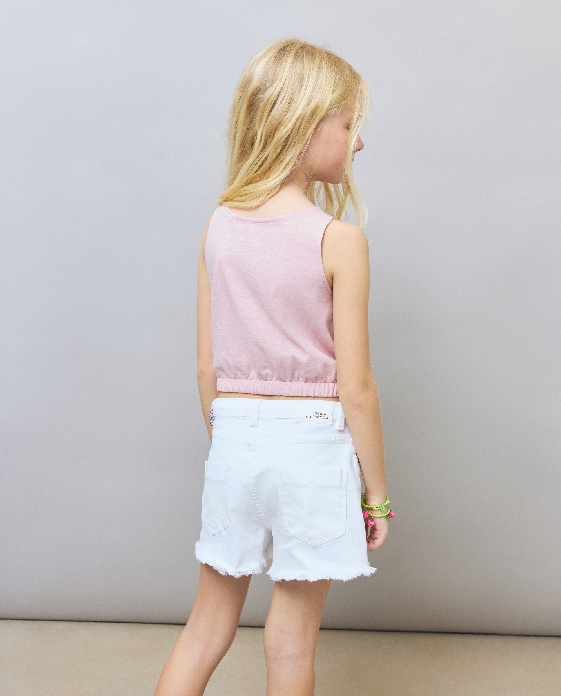 T-shirt com Estampado Snoopy e Manga Curta Rosa-3