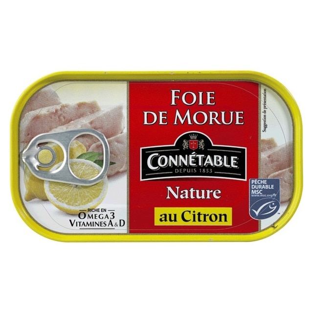 Imagem 0 de Fígado de Bacalhau com Limão 121 g