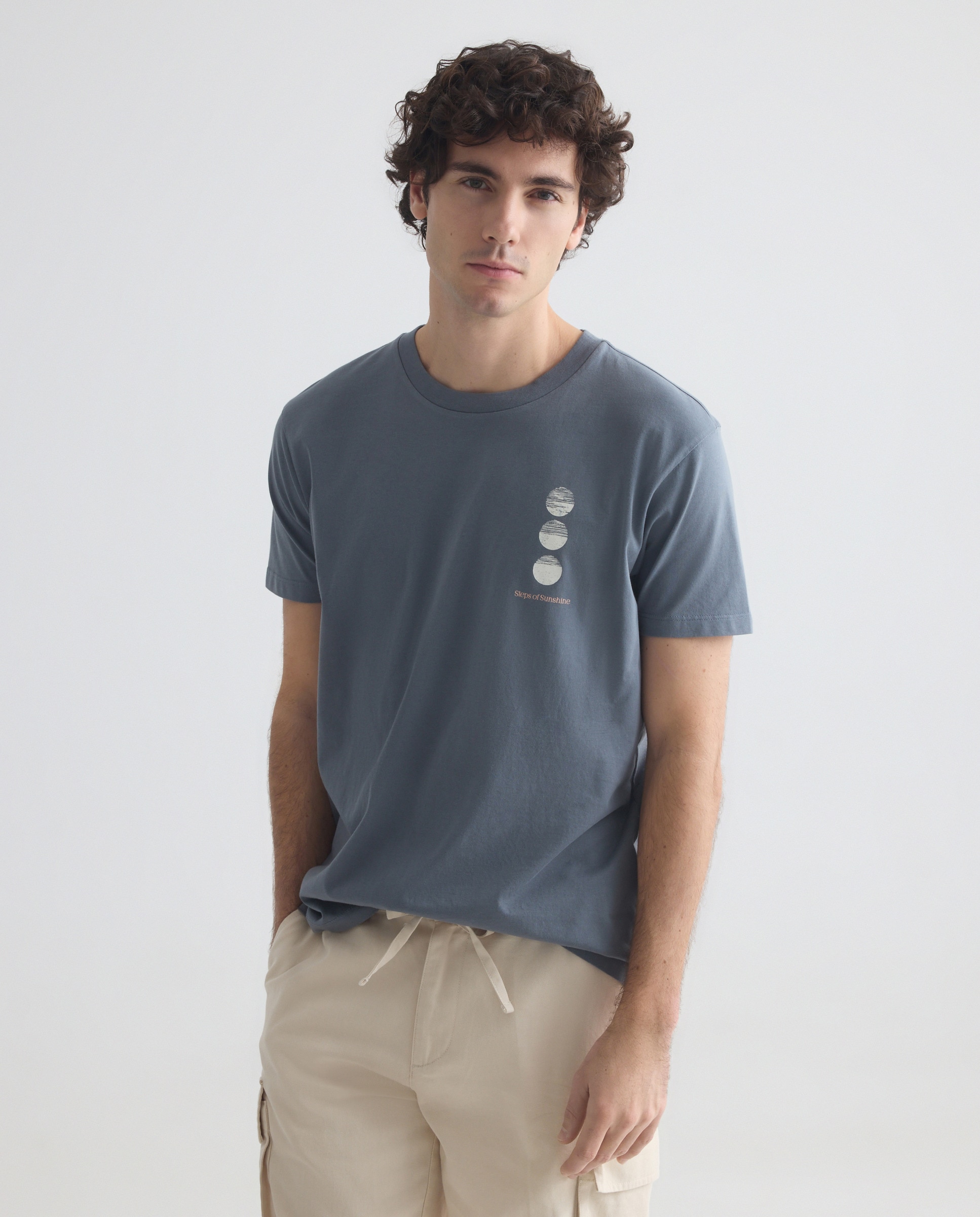 Imagen 0 de Camiseta de hombre manga corta Steps of Sunshine