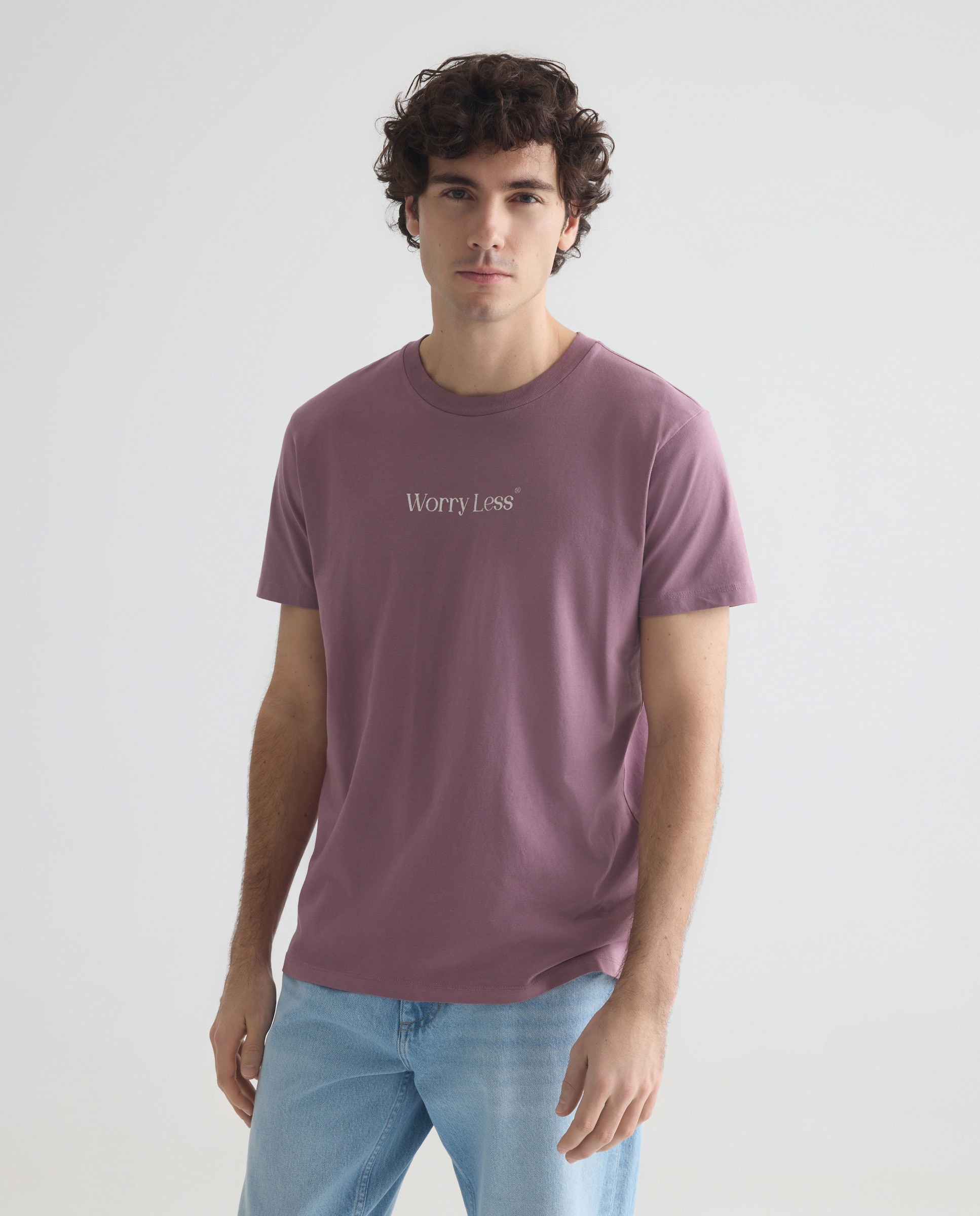Imagen 0 de Camiseta de hombre manga corta Worry Less