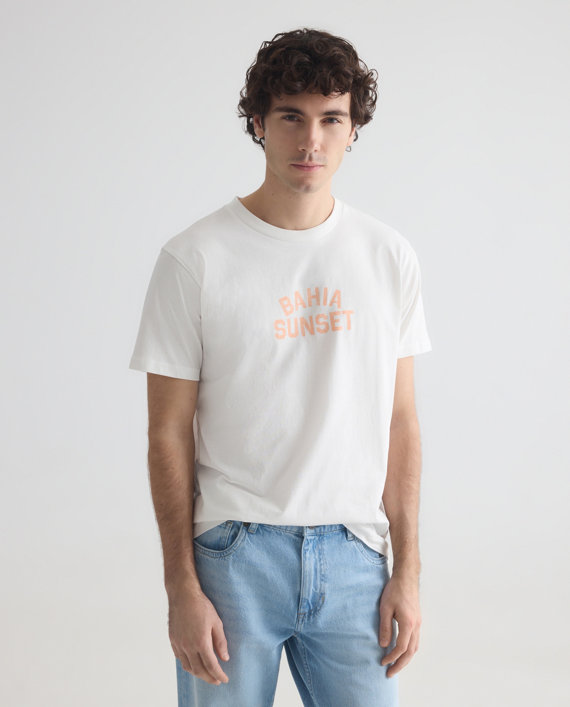 Imagen 0 de Camiseta de hombre manga corta Bahia sunset