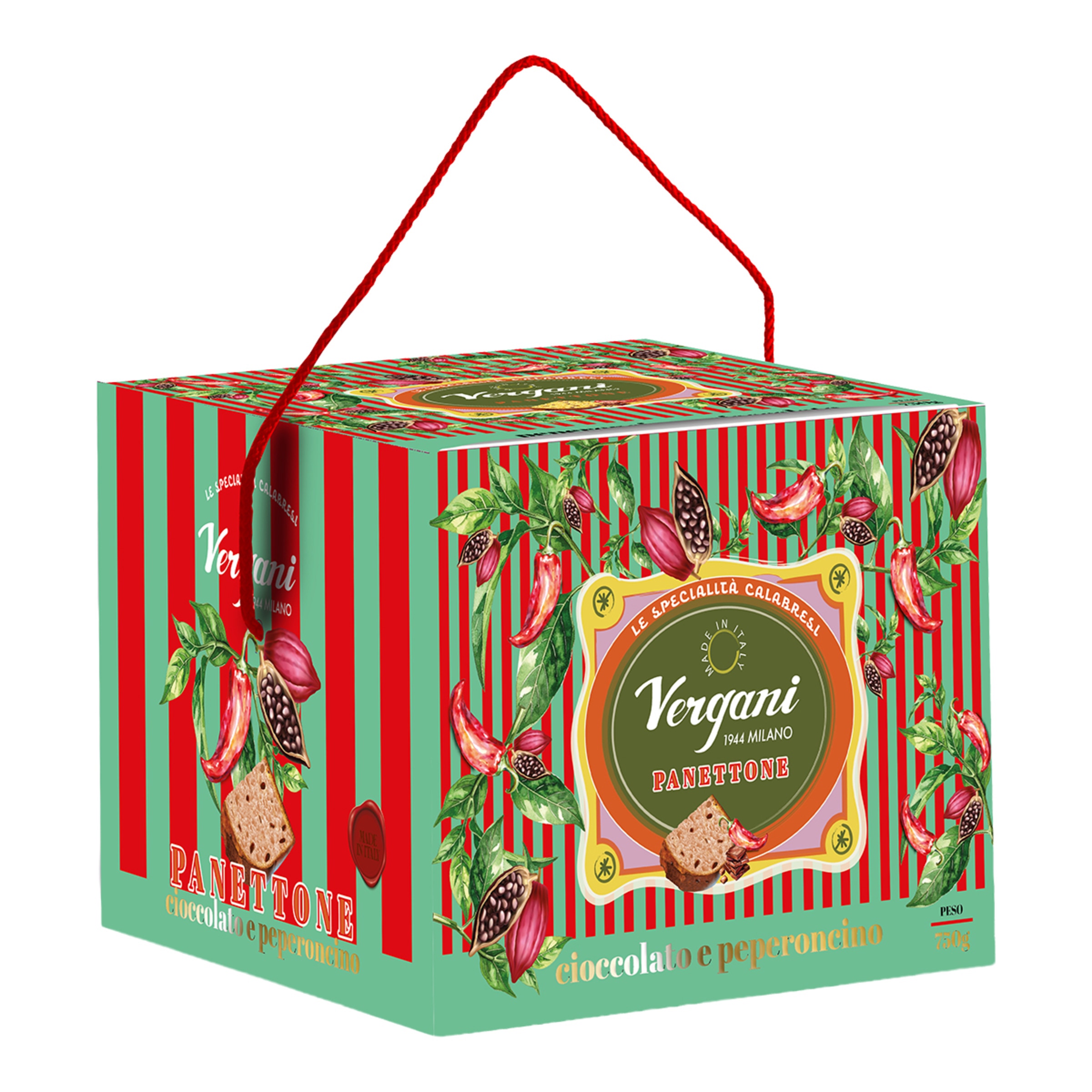 Imagen 0 de Panettone con chocolate y chili Vergani