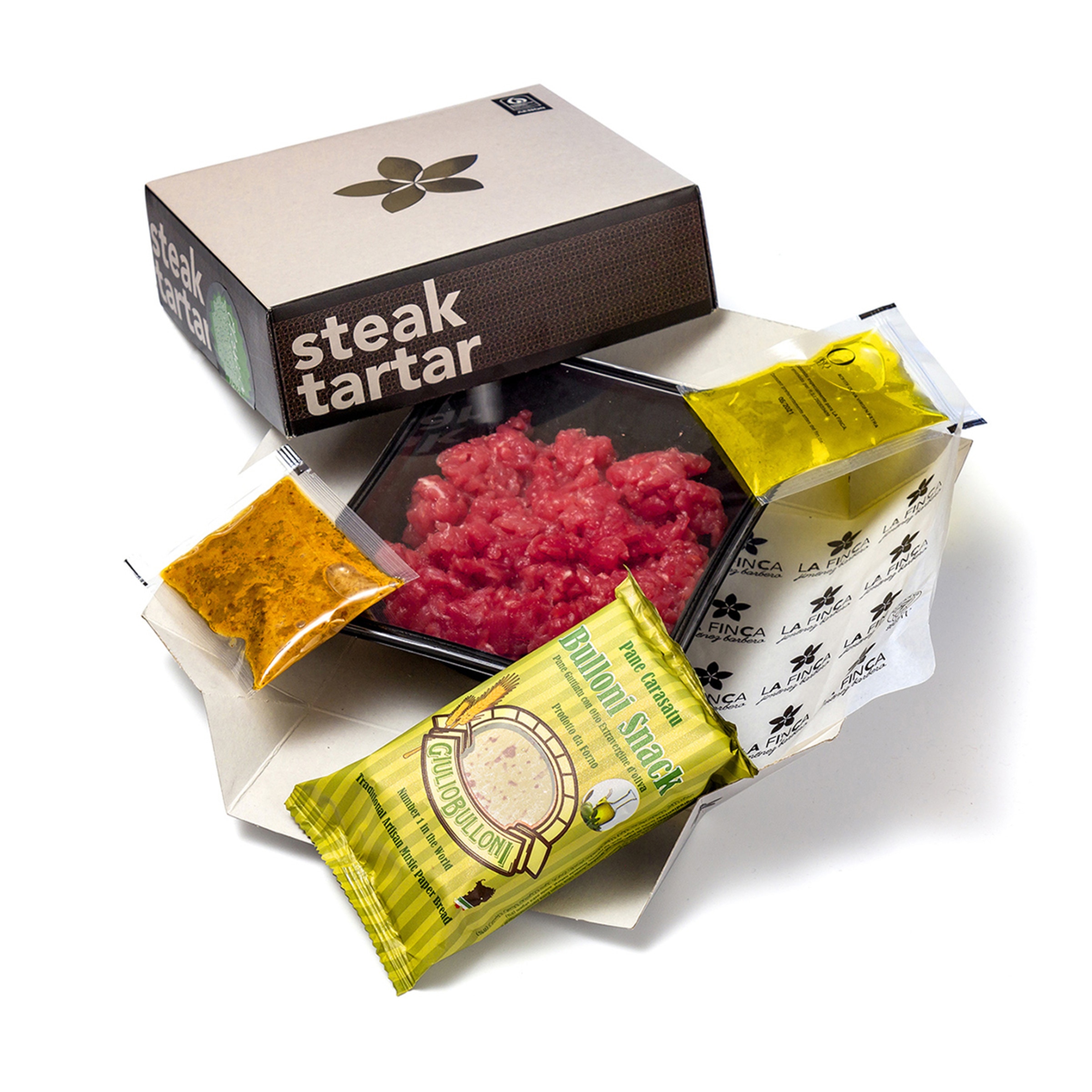 Pack Steak Tartar marinado La Finca 5