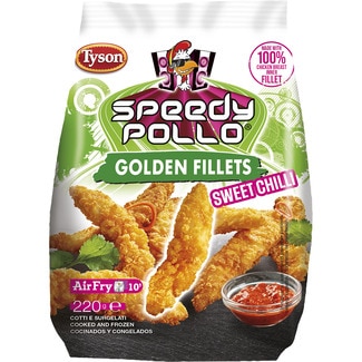 filete de pollo dorado agridulce bolsa 220 g - Speedy Pollo