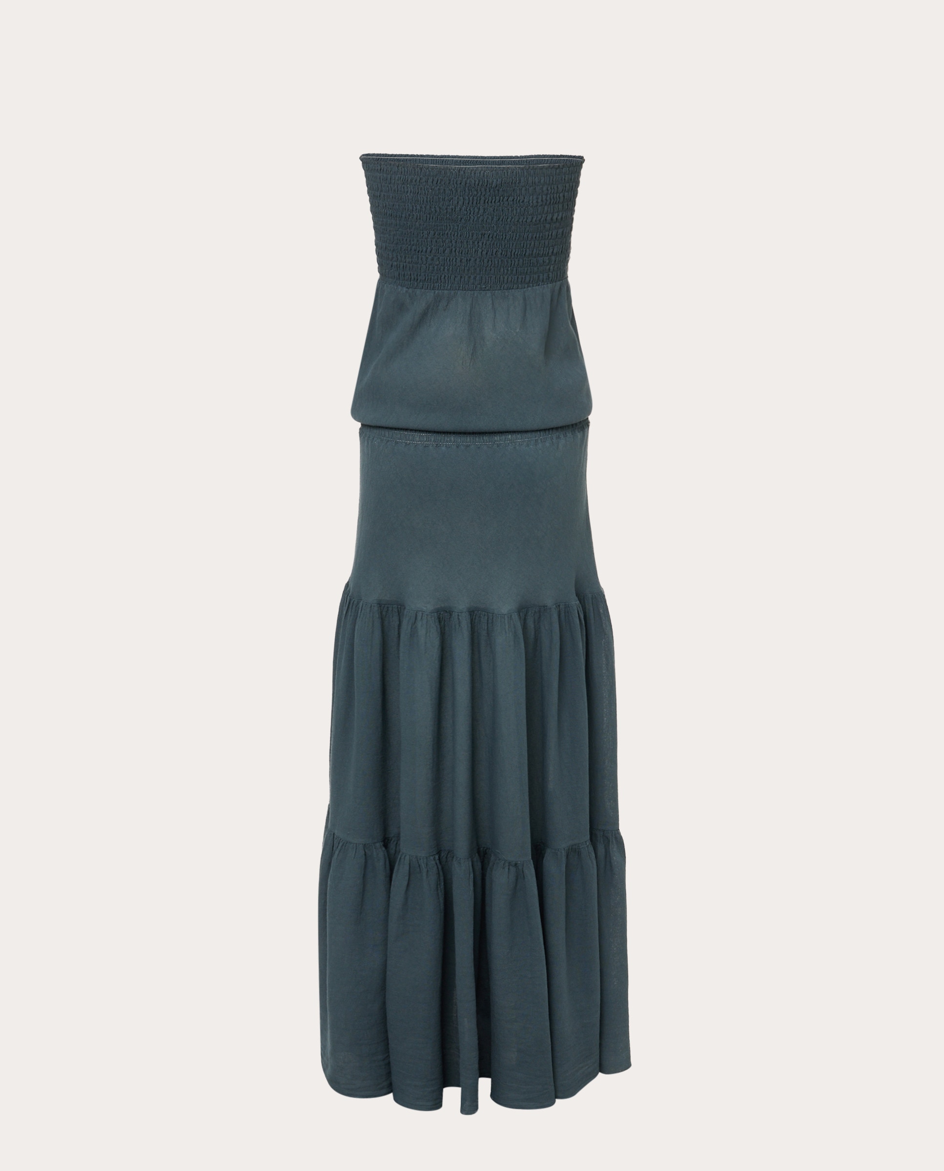 Vestido comprido Azul-acinzentado-2