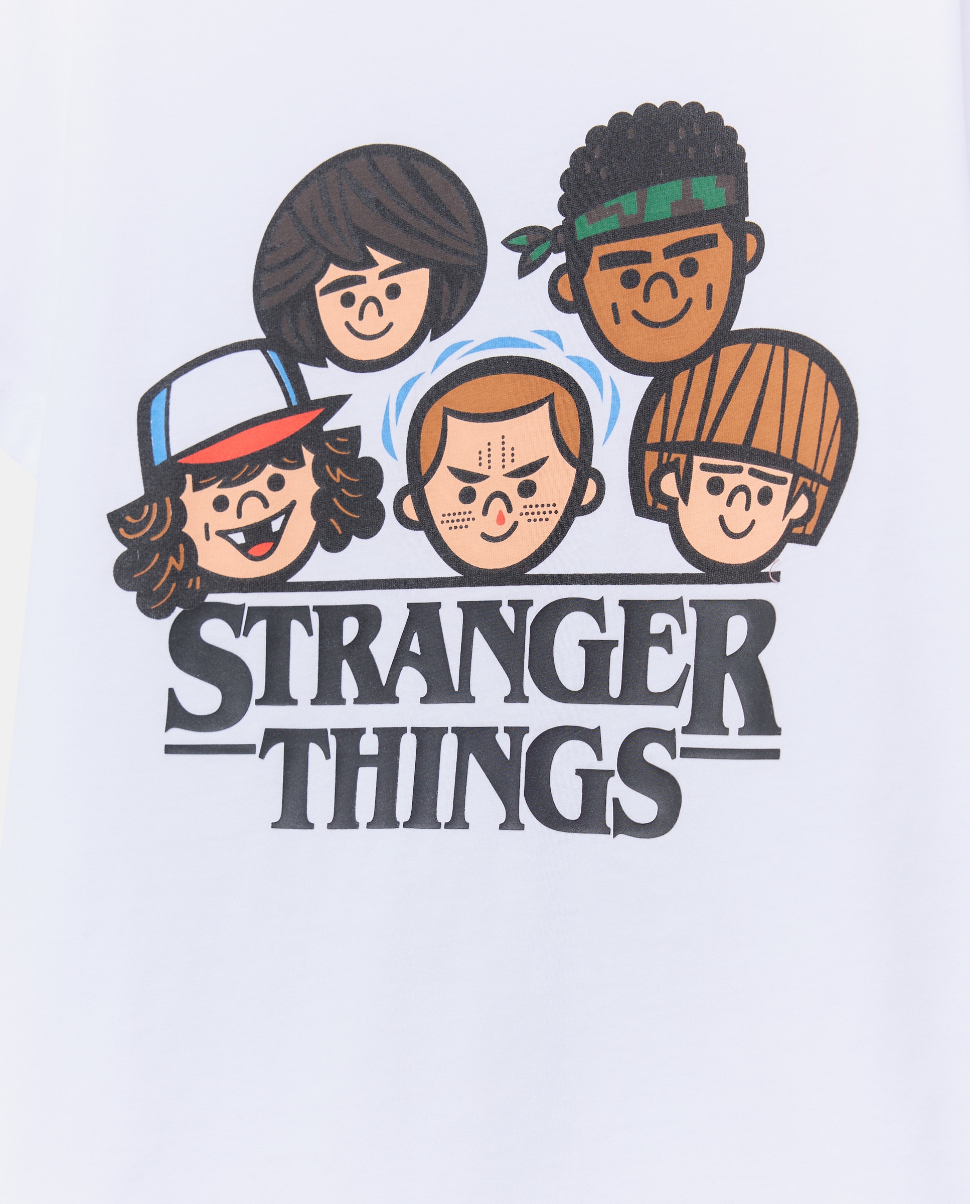 Pijama Stranger Things Cotton Juice Branco-5