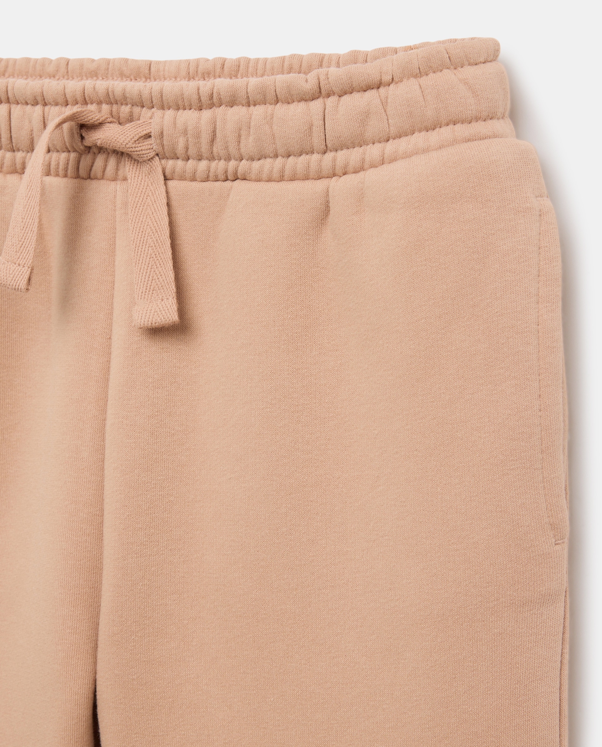 Pantalón niña felpa jogger 200 Rosa-3