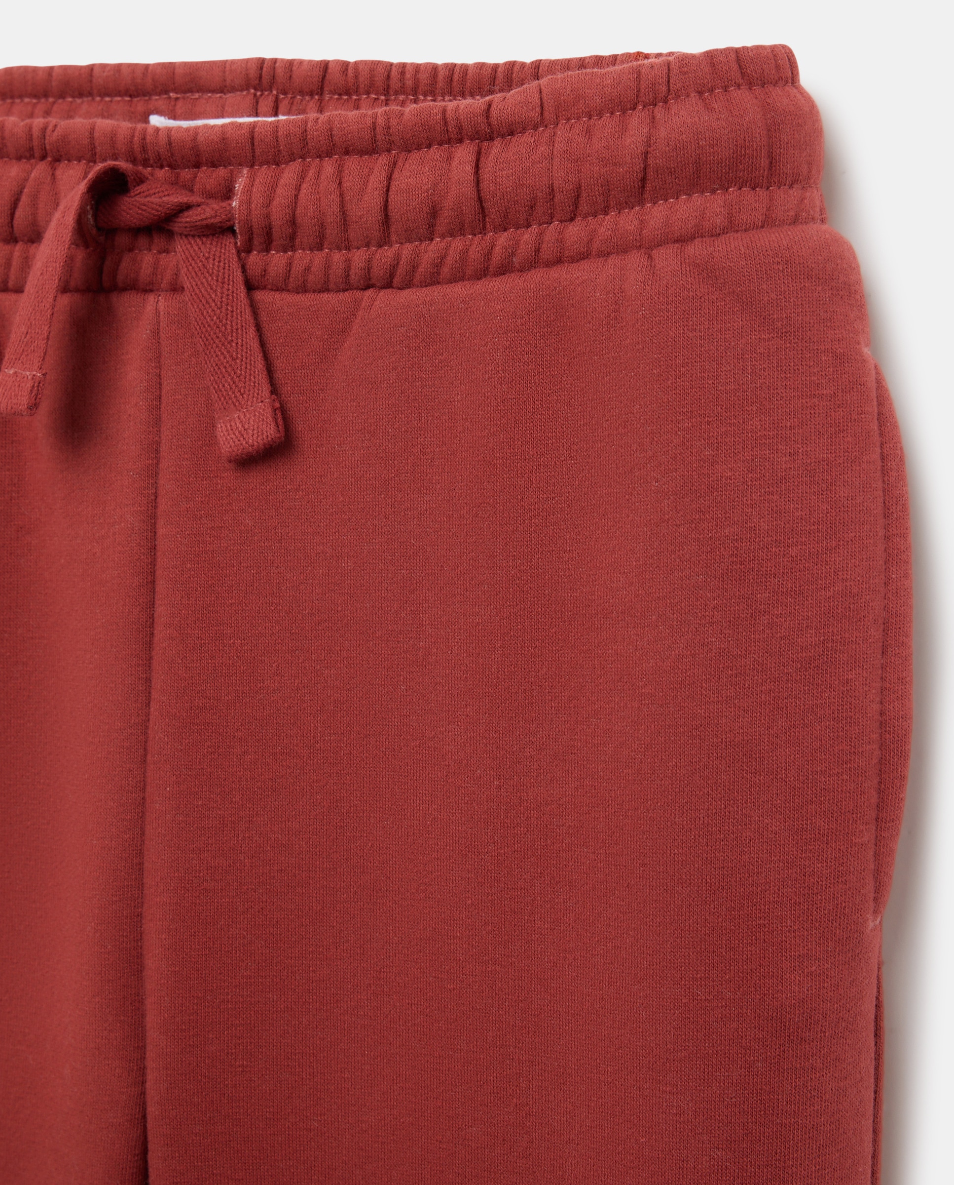 Pantalón niña felpa jogger 770 Terracota-3