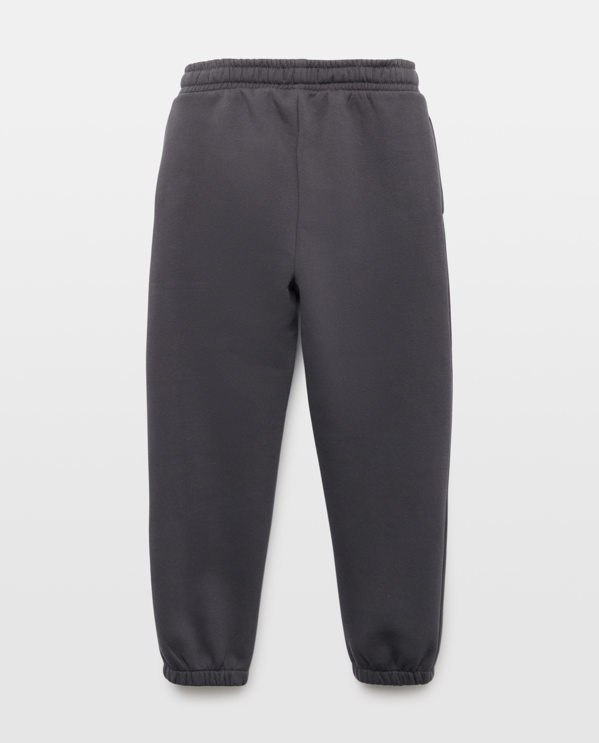 Pantalón niña felpa jogger 830 Antracita-2