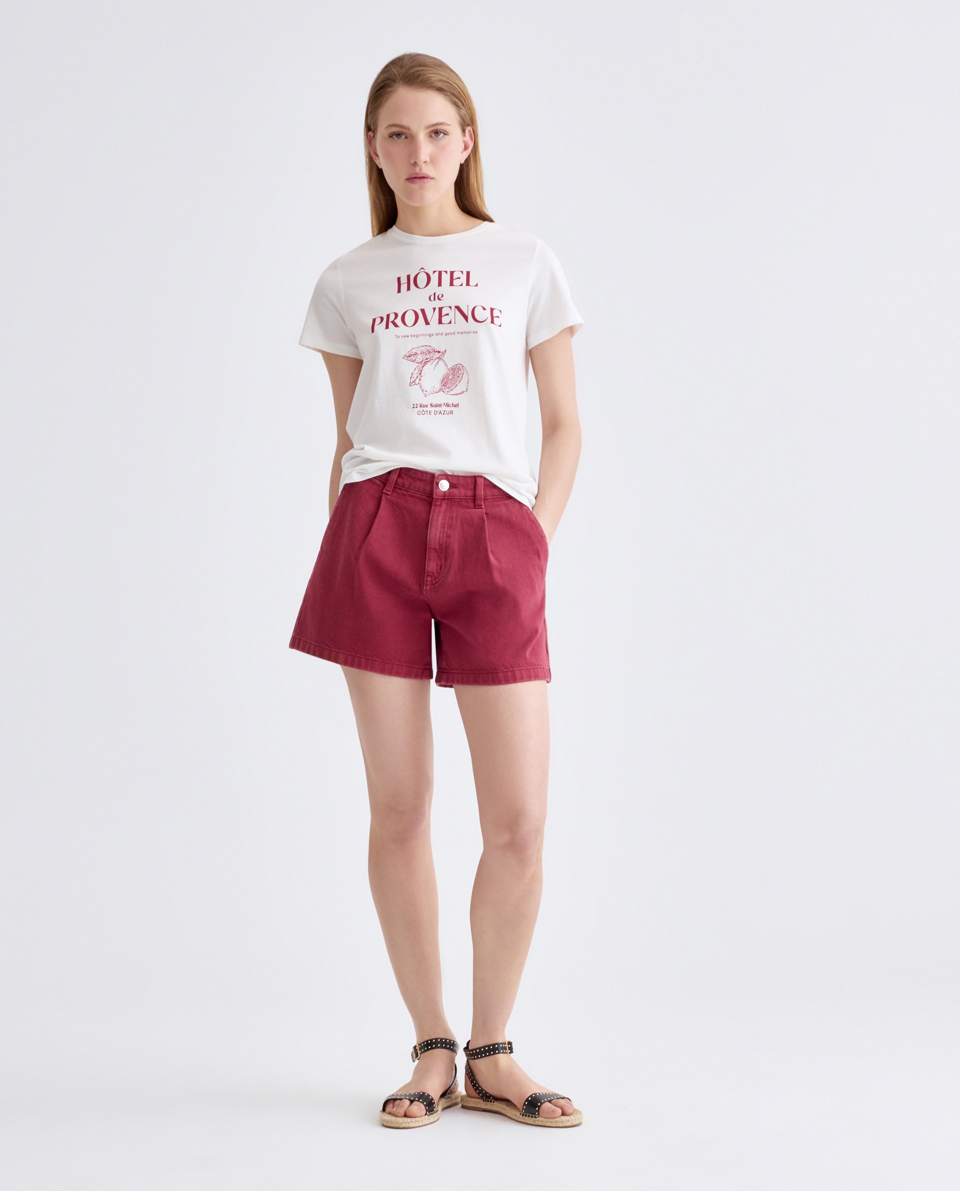 Imagen 0 de Short de mujer con pinzas