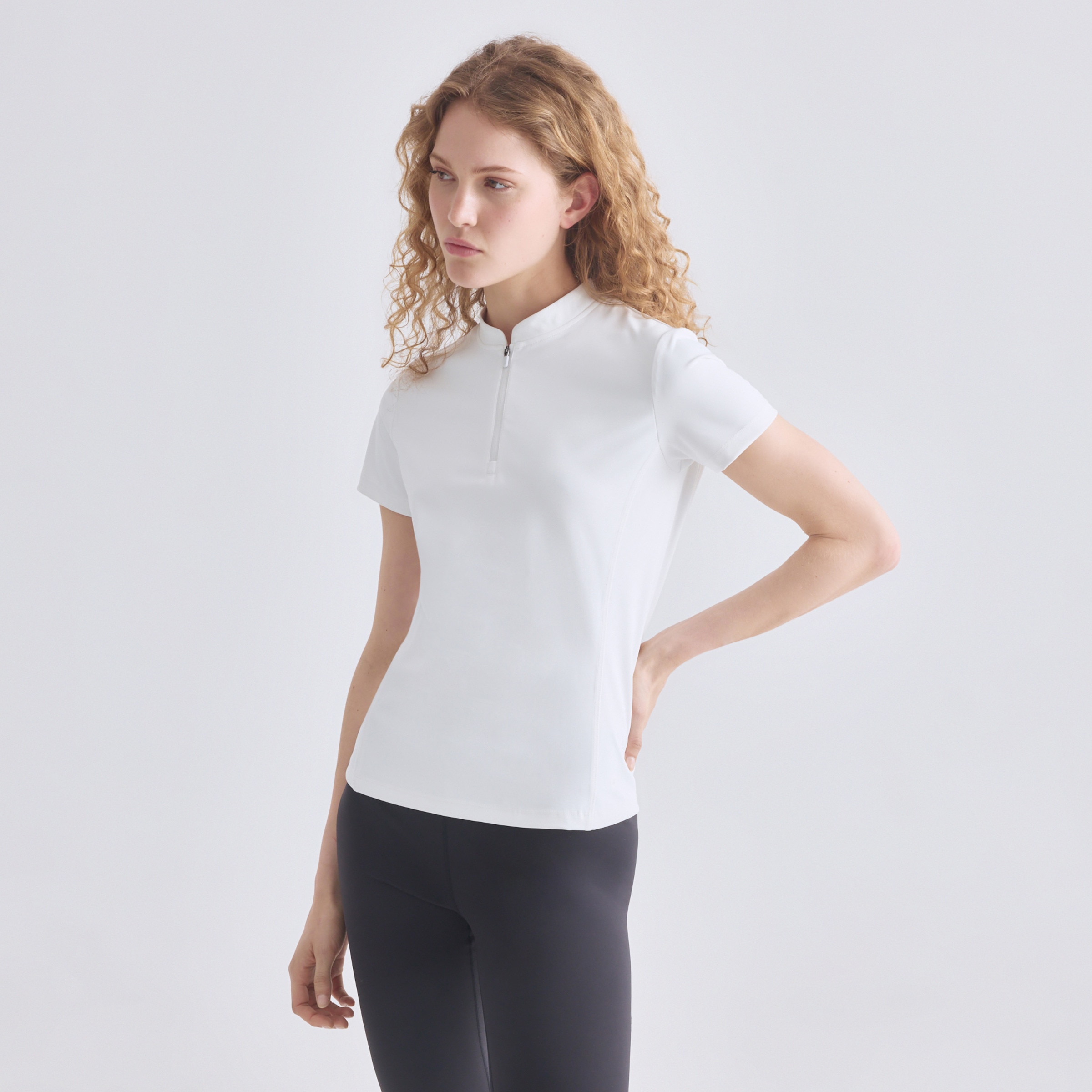 Imagen 0 de Camiseta manga corta cremallera