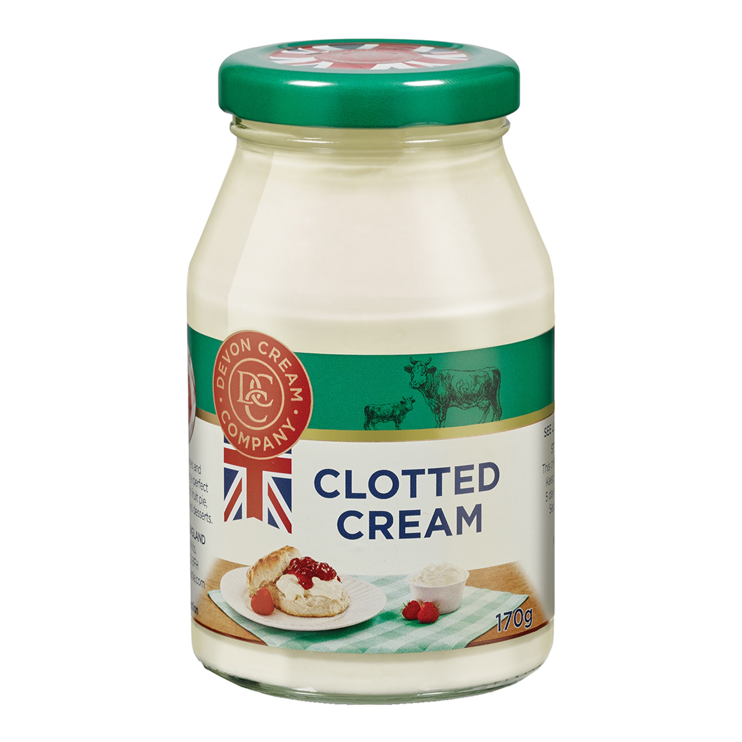 Imagen 0 de Nata de leche pasteurizada de vaca Clotted Cream The Devon