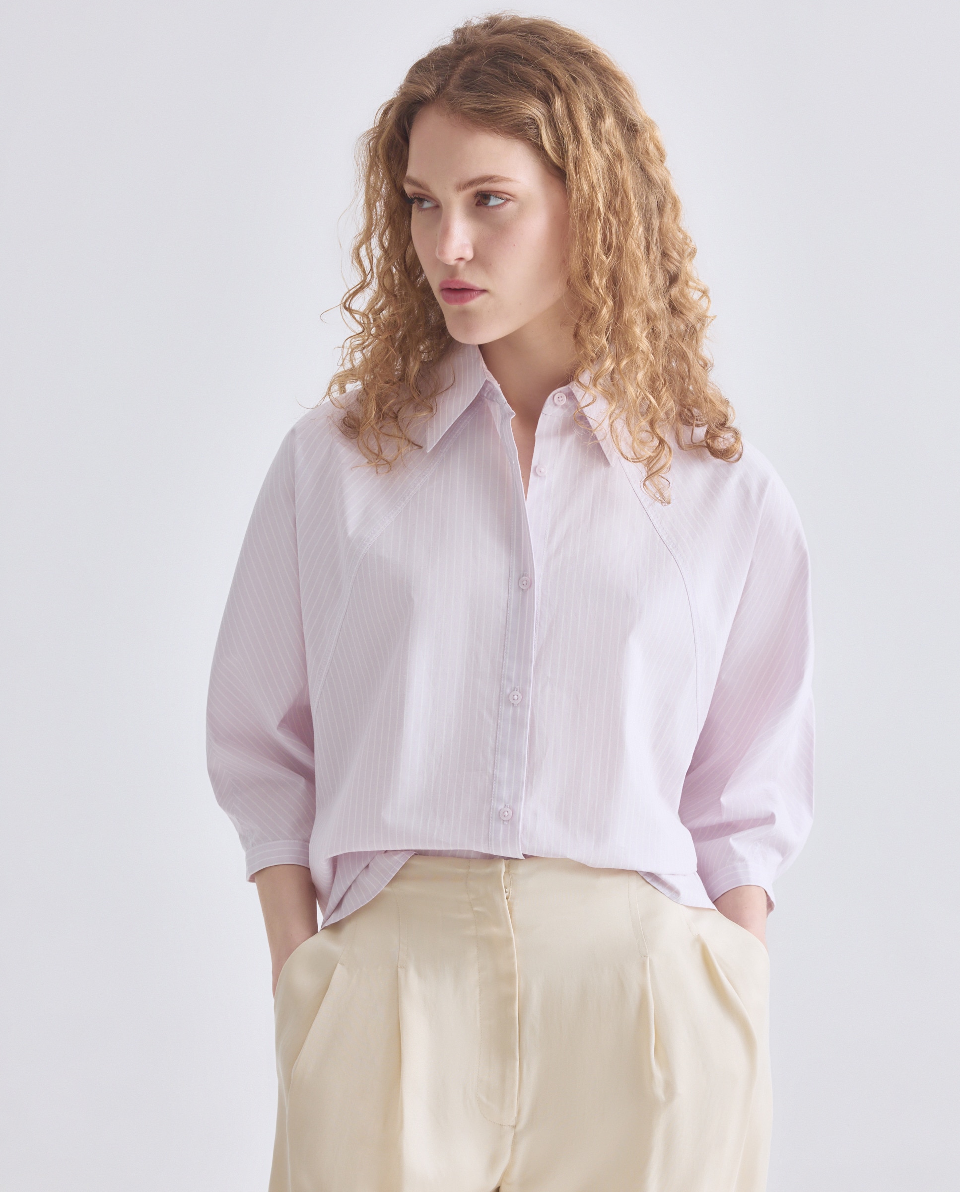 Imagem 0 de Camisa Relaxed com Mangas de Kimono.