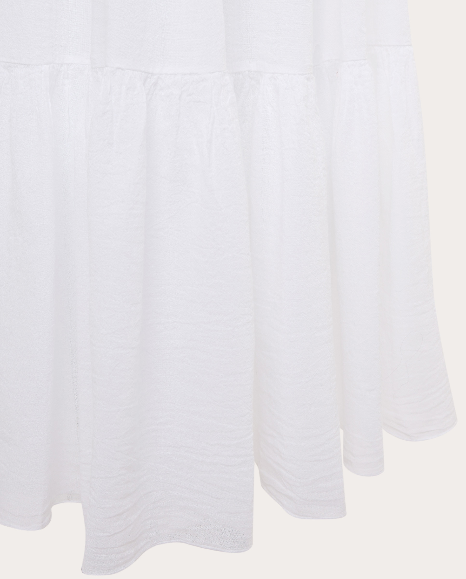 Vestido comprido Branco-4
