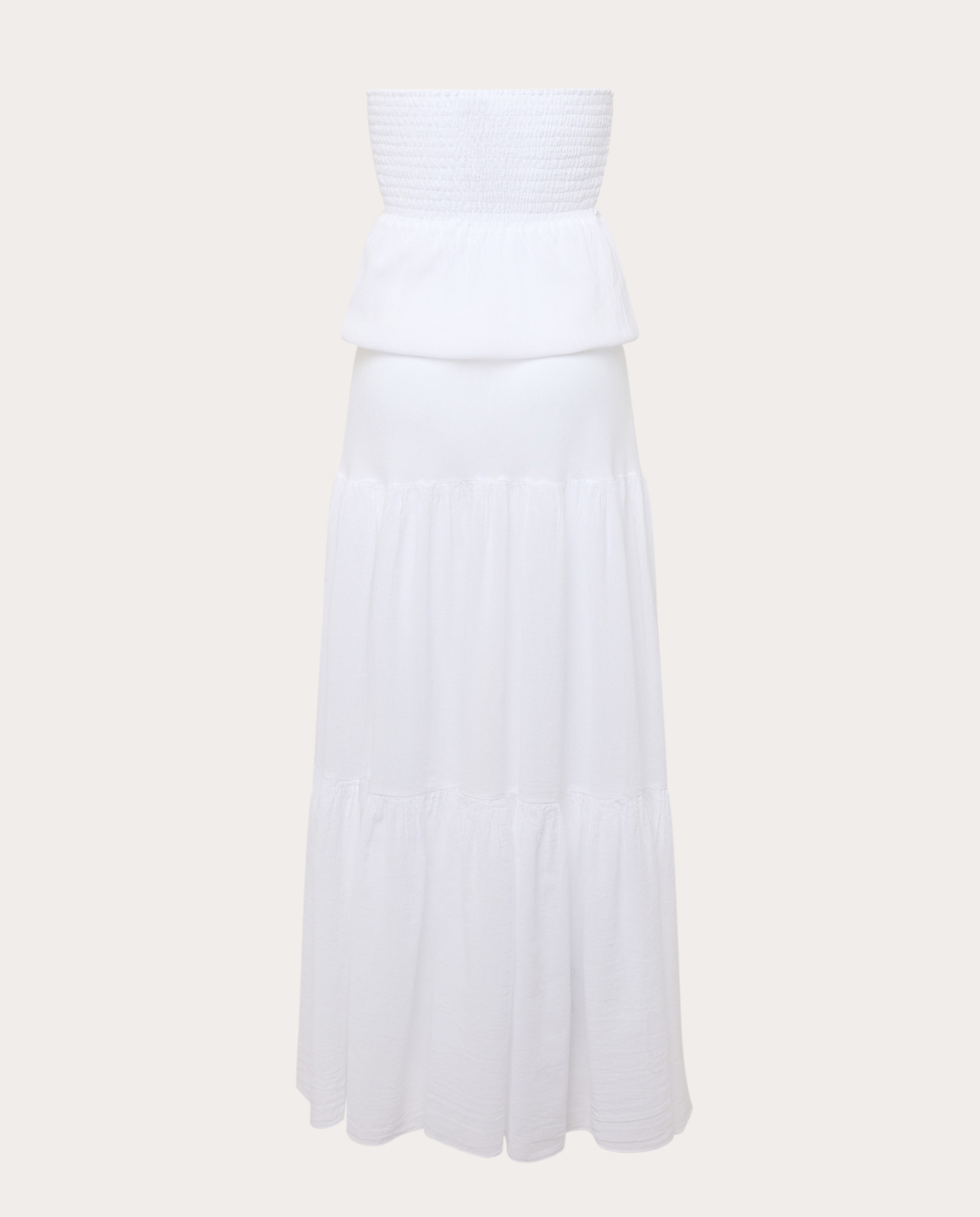 Vestido comprido Branco-2