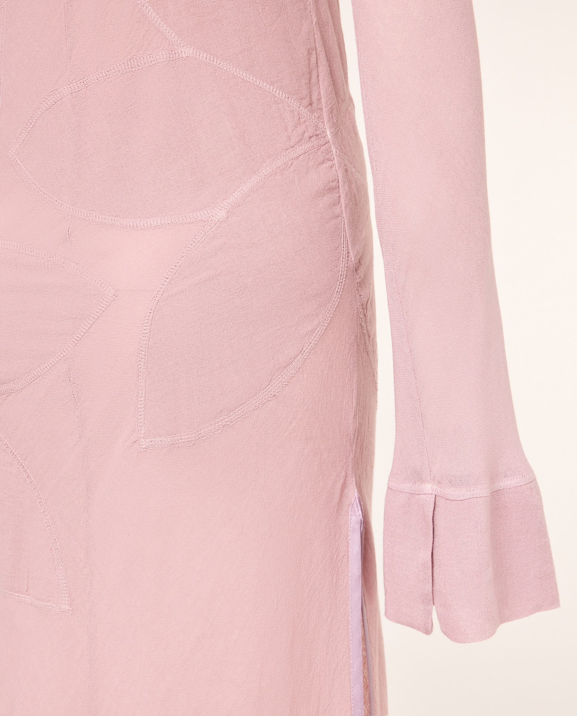 Vestido comprido Rosa-3