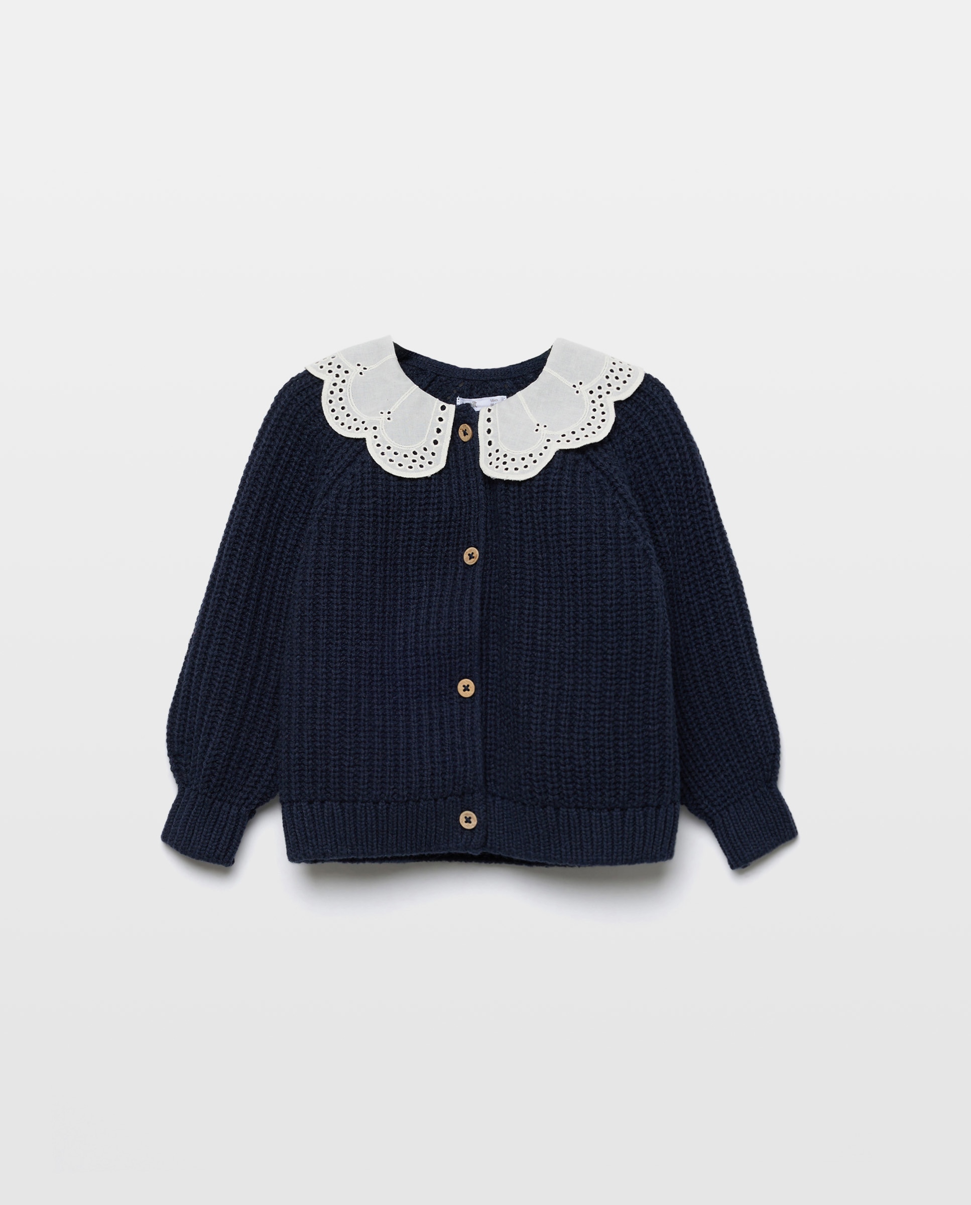 Imagen 0 de Chaqueta bebé cuello blusa