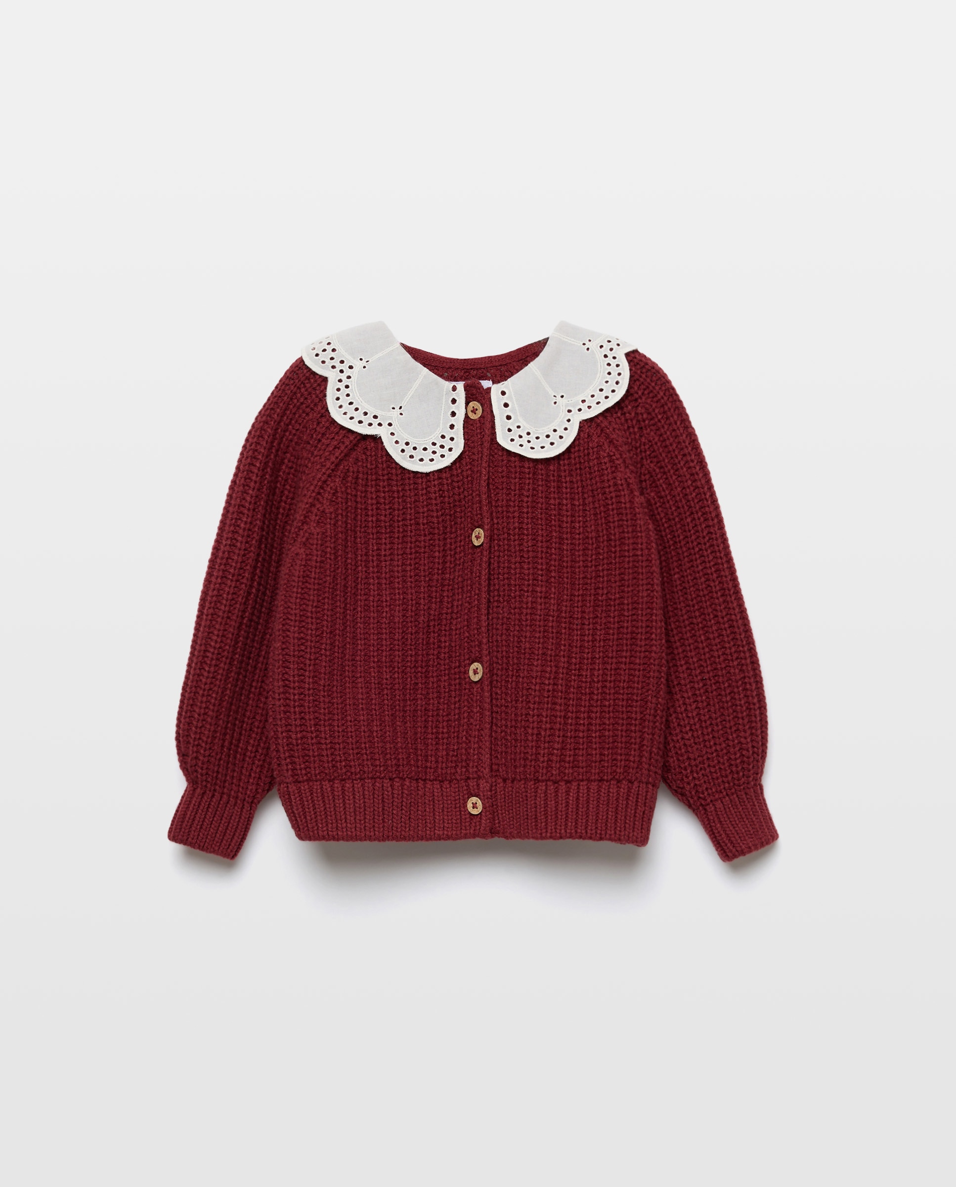 Imagen 0 de Chaqueta bebé cuello blusa