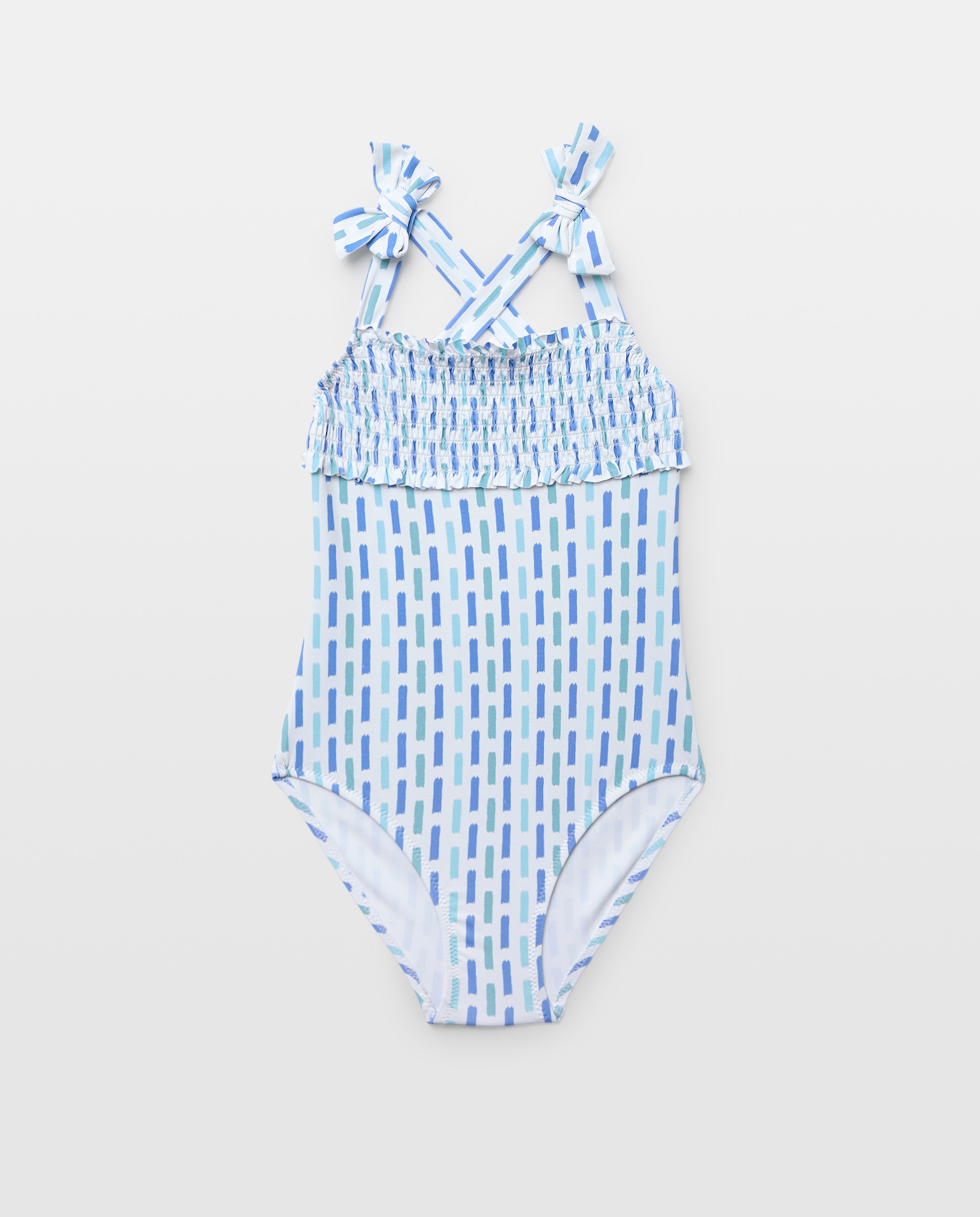 Imagen 0 de Bañador niña smock tirante ancho