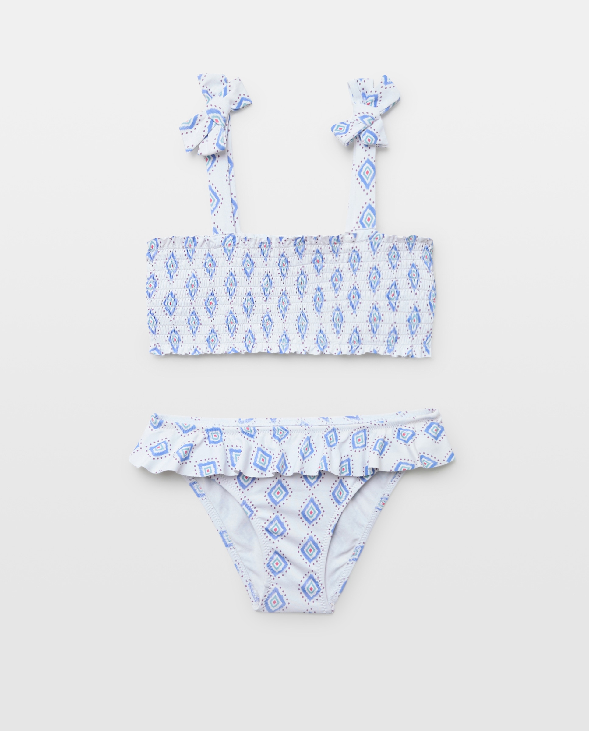Imagen 0 de Bikini niña smock azteca