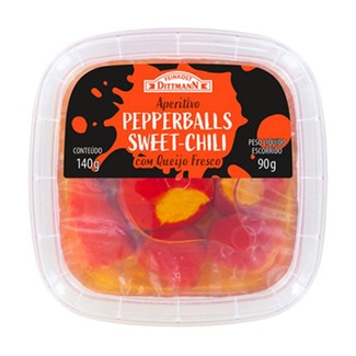 Pepperbals Com Queijo Fresco unidade 140 g - Dittmann