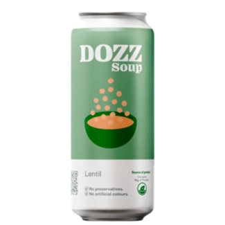 Sopa de Lentilhas unidade 310 g - Dozz
