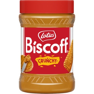 crema de galleta caramelizada Crunchy tarro 380 g - Lotus Biscoff