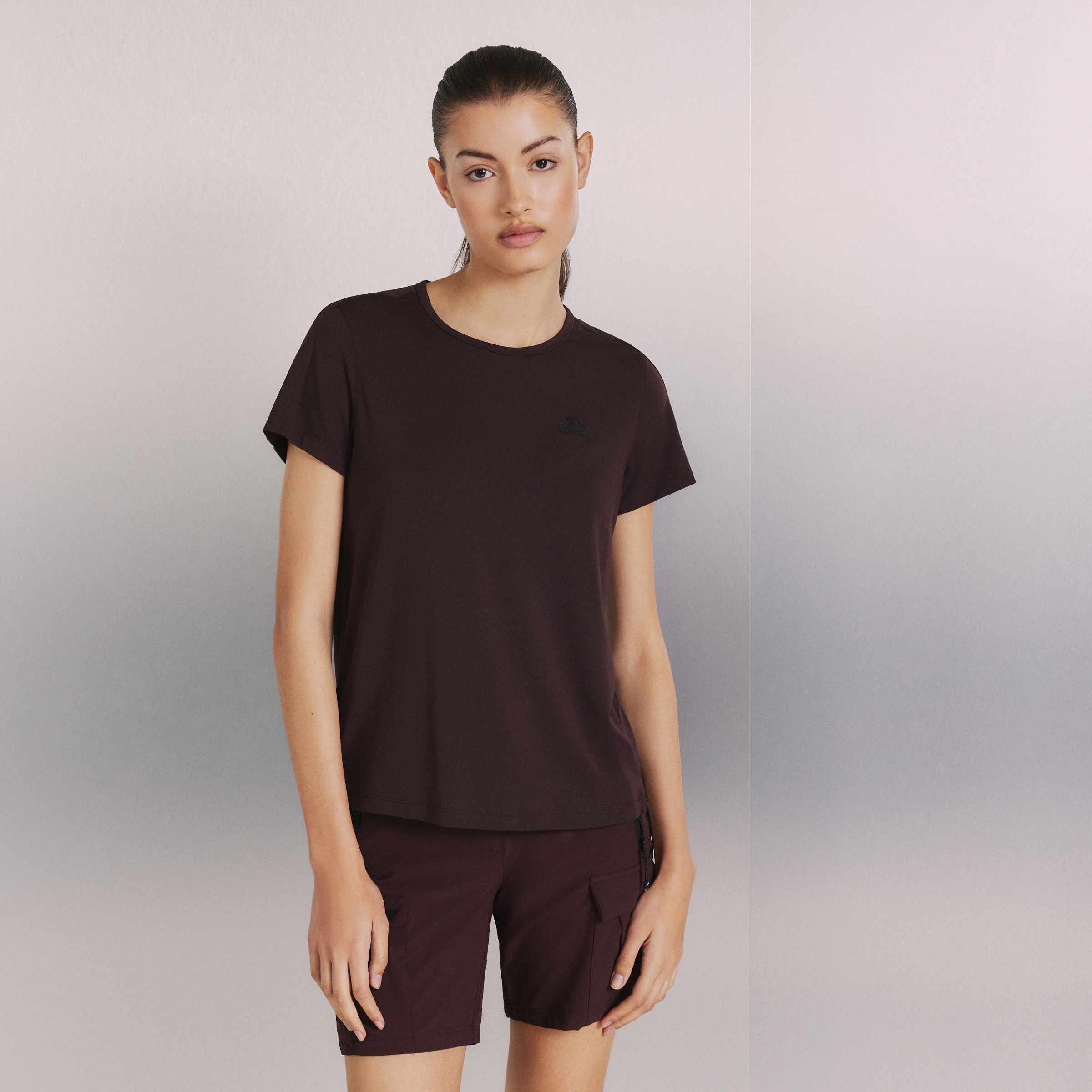 Camisola de Montanha de Mulher Chocolate-4