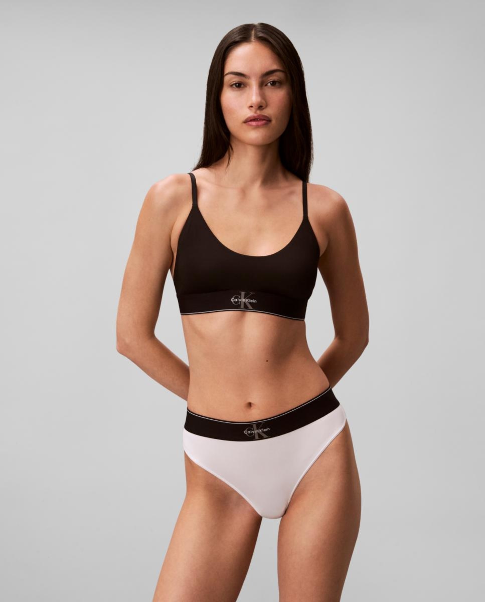 Tanga CK Graphic Branco-3
