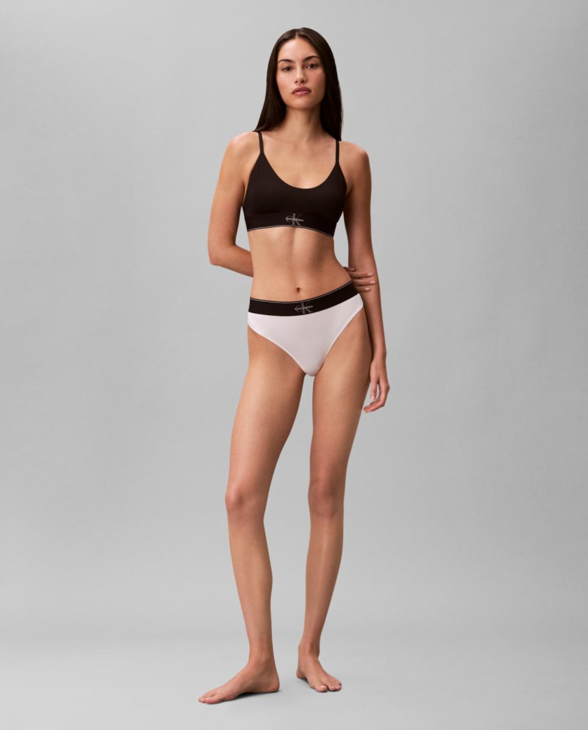 Tanga CK Graphic Branco-2