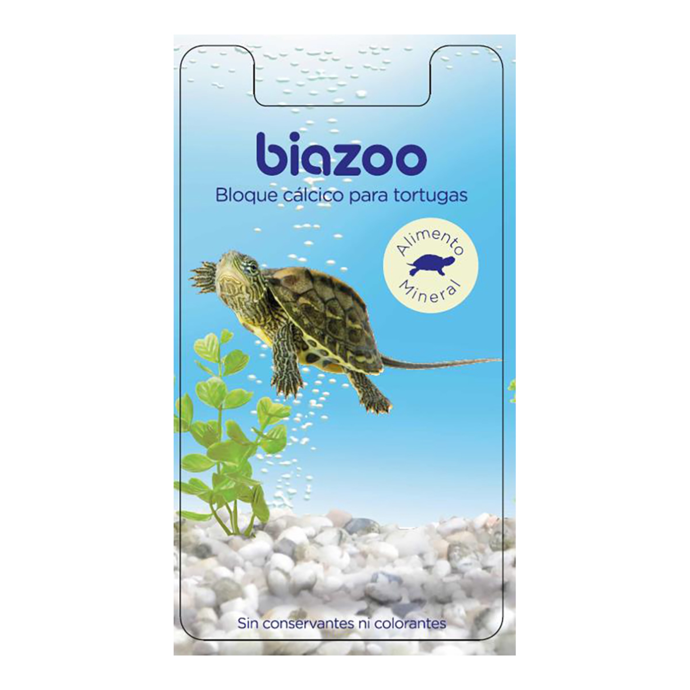 Imagen 0 de Bloque de calcio Biazoo para tortugas de agua 35 g