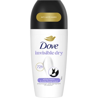desodorante roll-on Advanced Care Invisible dry antitranspirante 72h envase 50 ml - Dove