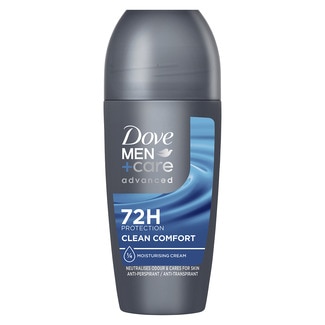 desodorante roll-on + Care  Advance Clean Comfort antitranspirante 72h envase 50 ml - Dove Men