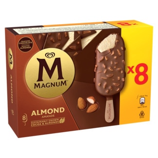 Gelado de Amêndoas embalagem 800 ml - Magnum