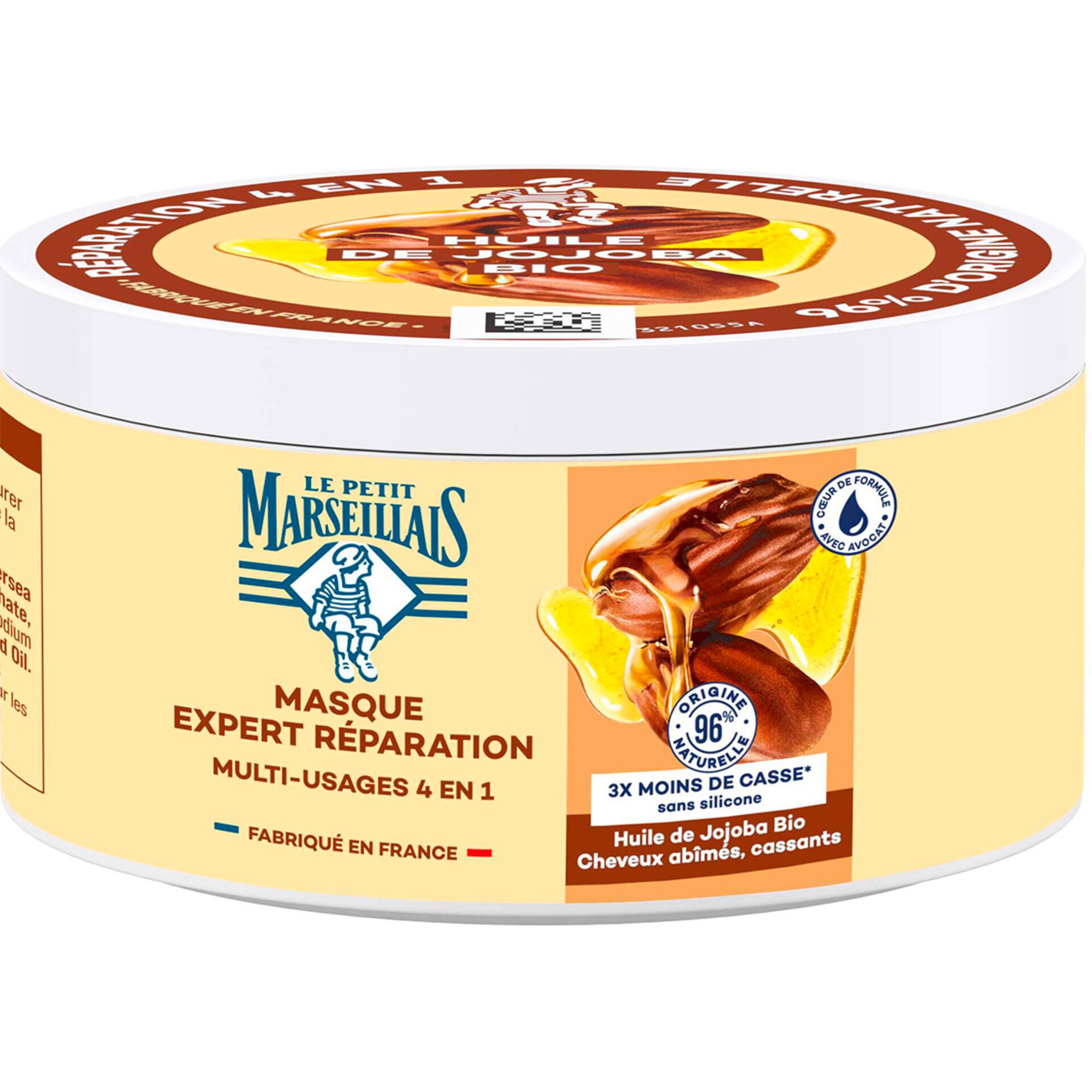 Máscara Cabelo Reparação Jojoba embalagem 370 ml