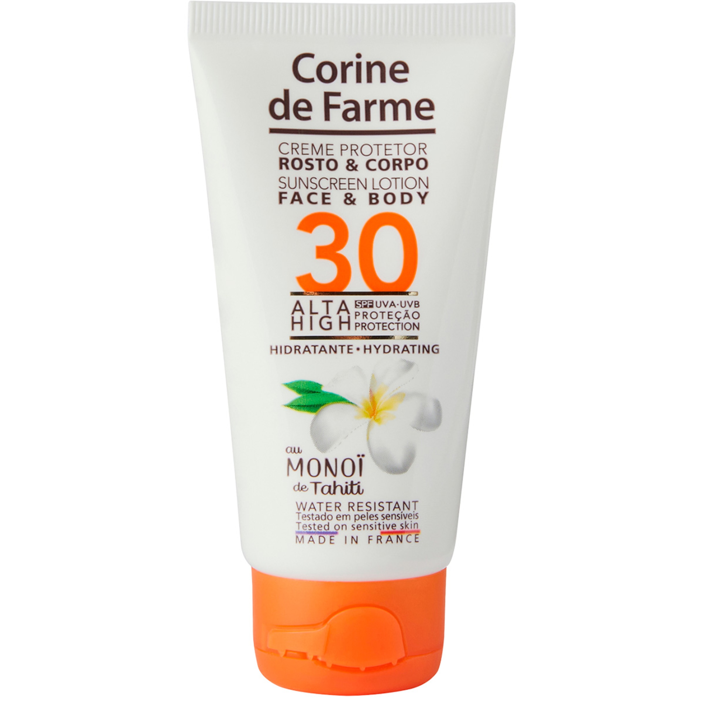 Creme Protetor Facial e Corporal embalagem 50 ml