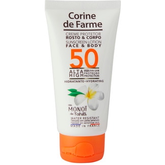 Protector Solar Facial e Corporal embalagem 50 ml - Corine De Farme