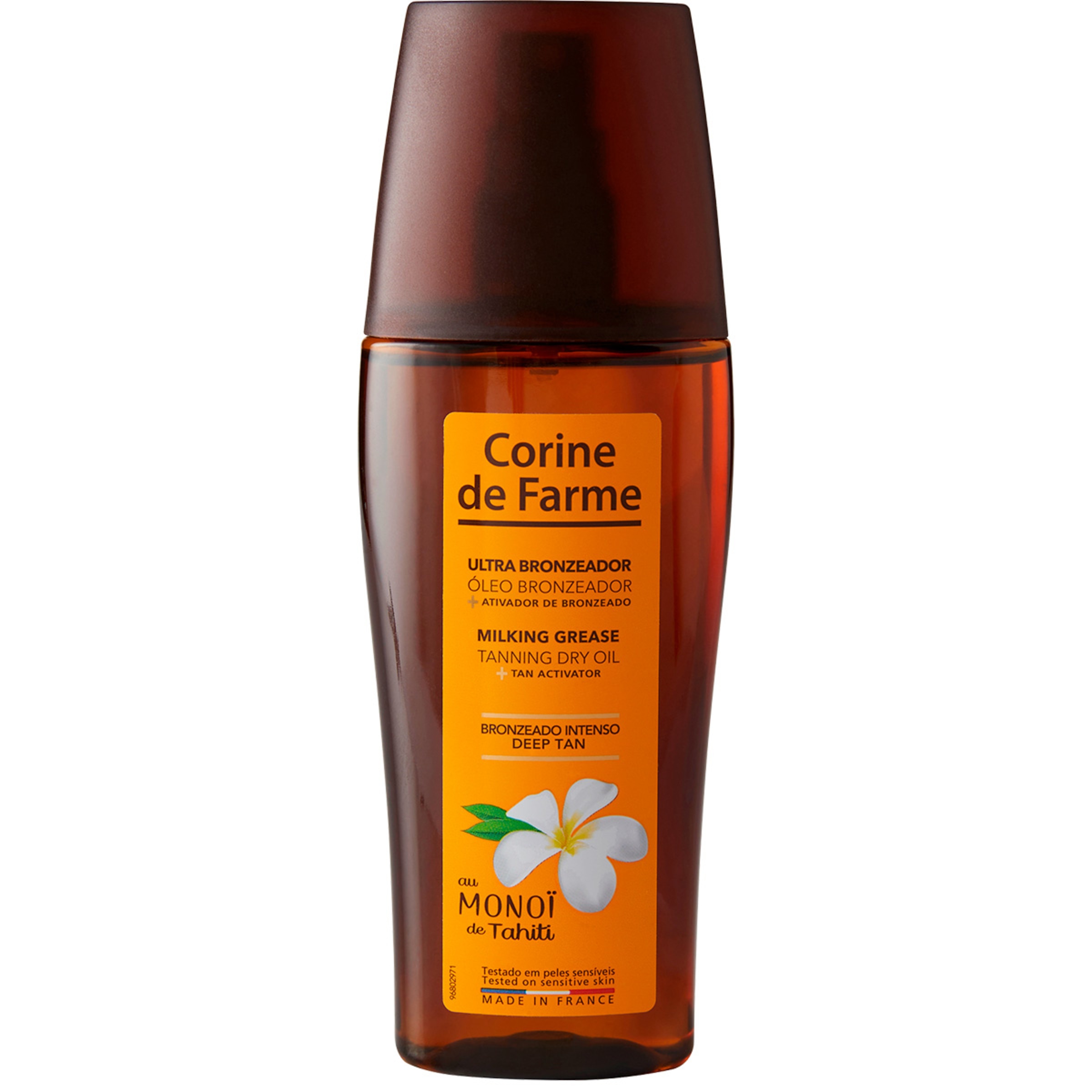 Óleo Bronzeador embalagem 150 ml