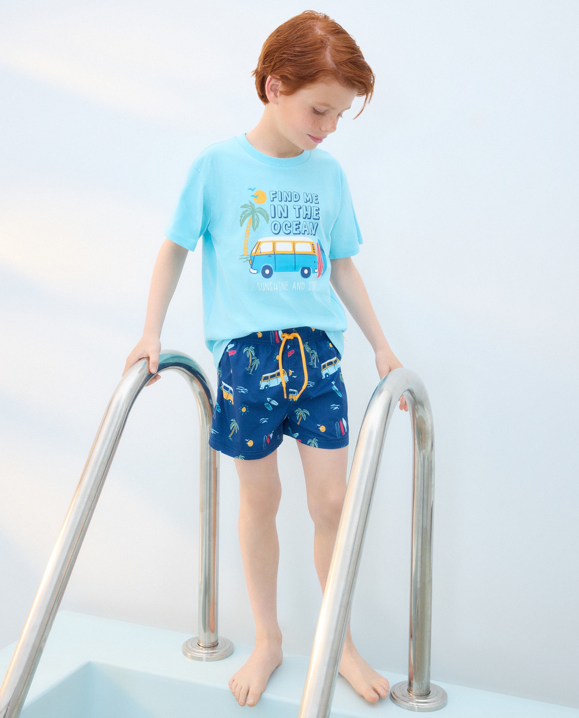 Imagem 0 de T-shirt de Algodão Joy Surf