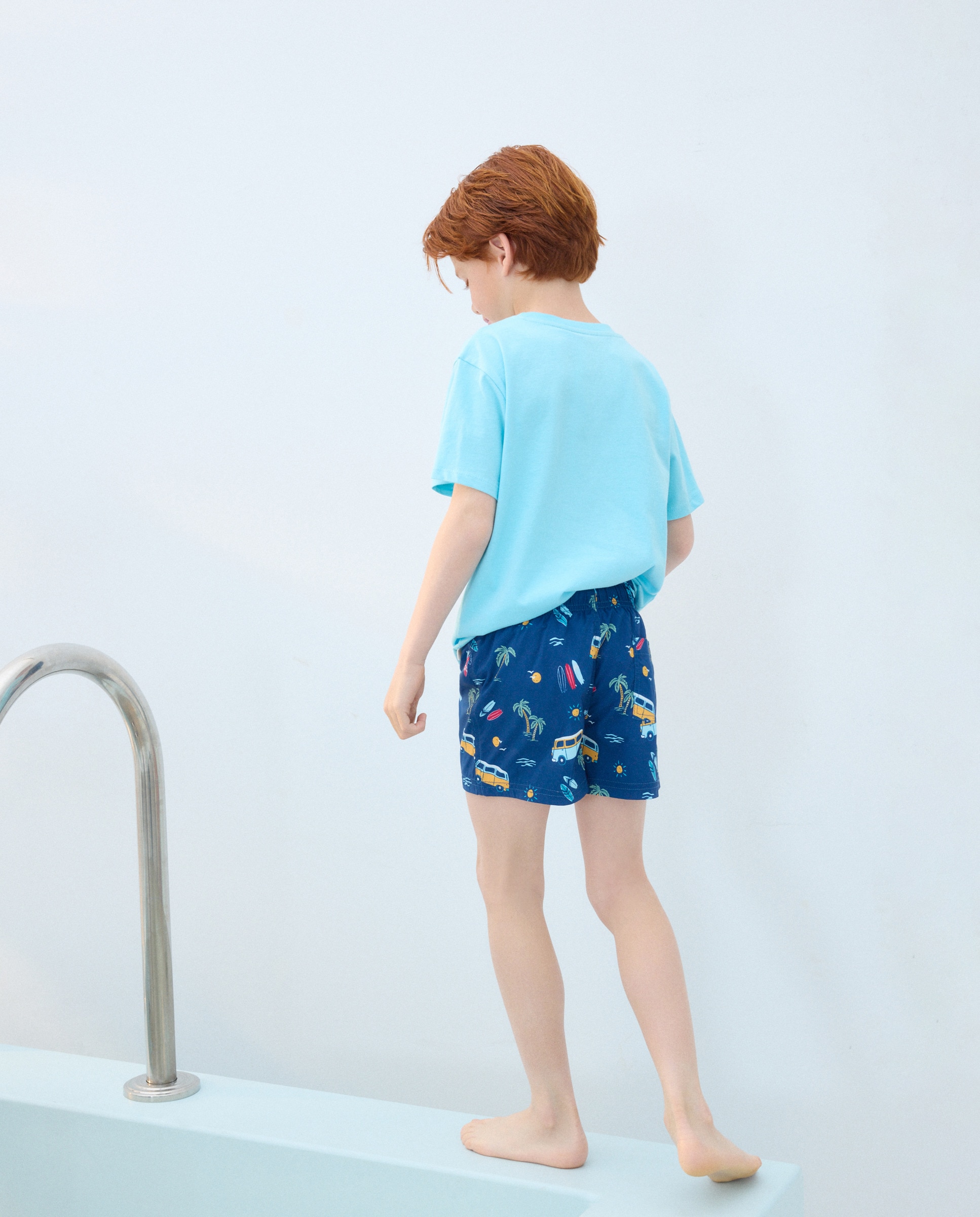 T-shirt de Algodão Joy Surf Kids El Corte Inglés Azul-marinho-3