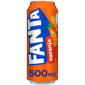 refresco de naranja con gas lata 50 cl - Fanta