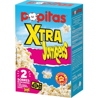 palomitas sabor Jumpers caja de 2 sobres 80 g - Popitas